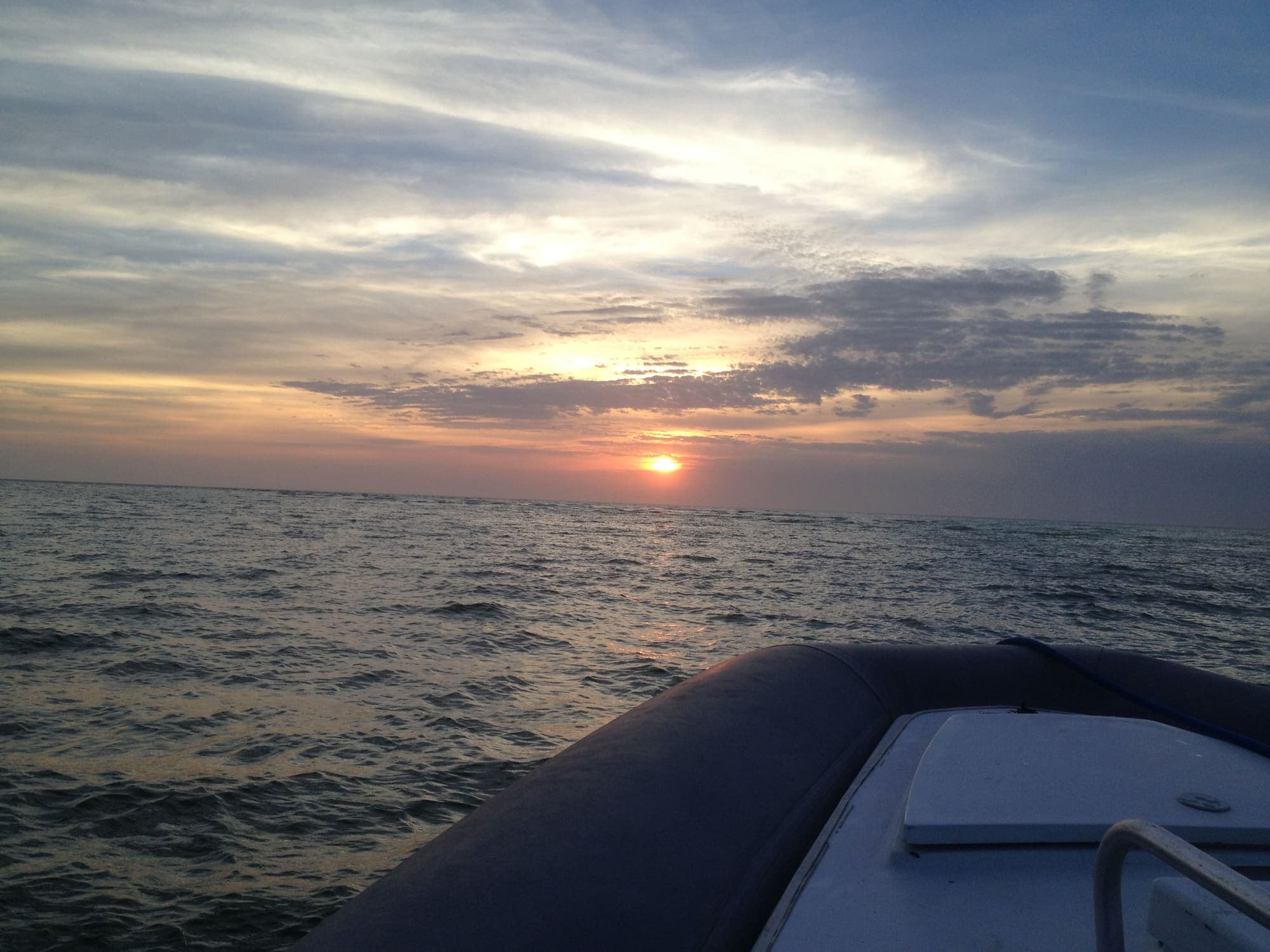 Sunset over the Gulf at Siesta Key