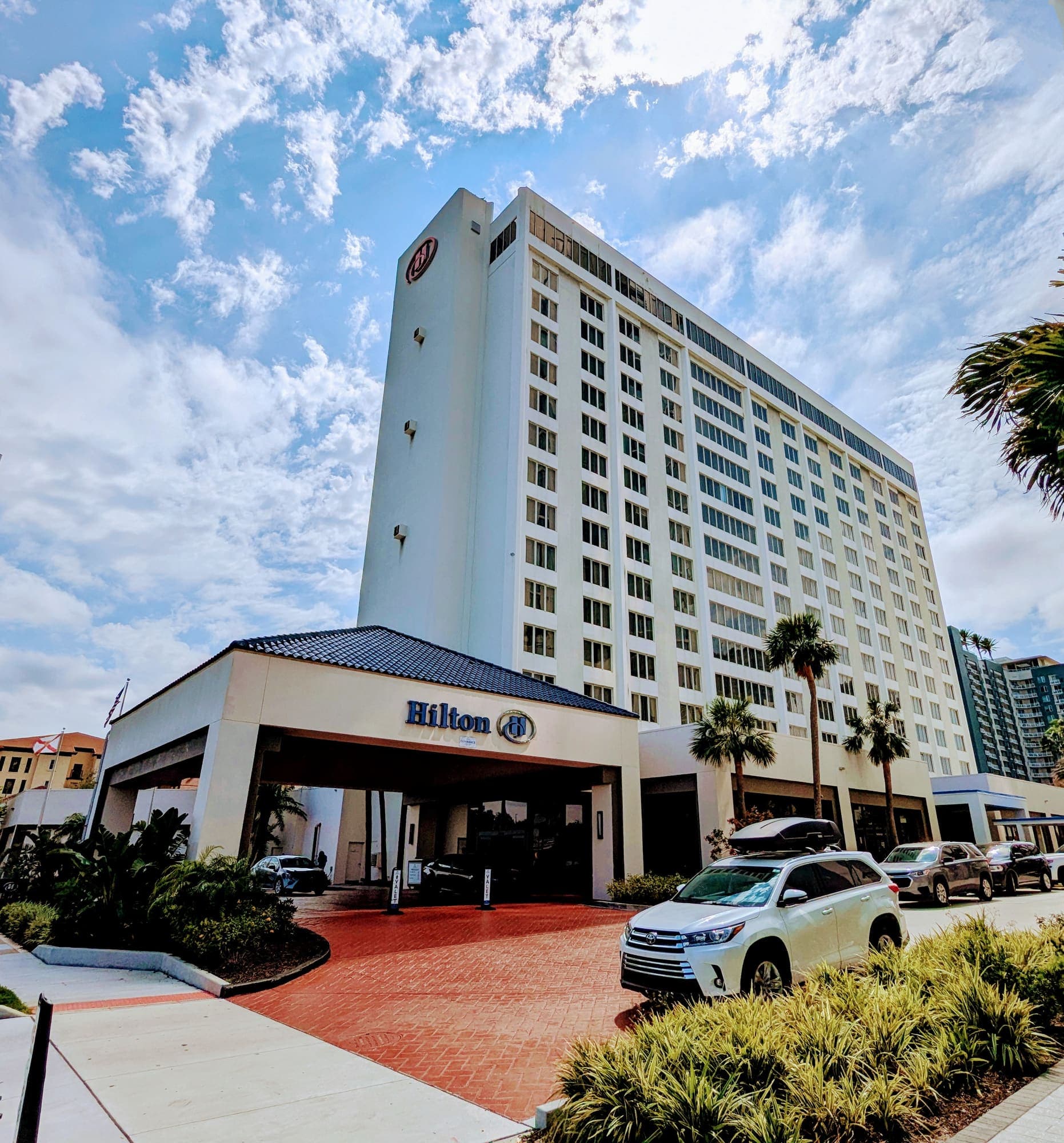 Hilton St. Petersburg Bayfront in downtown St. Petersburg